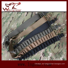 Militärische Waffe Schlinge Tactical Shotgun Sling 15rd Riemen
